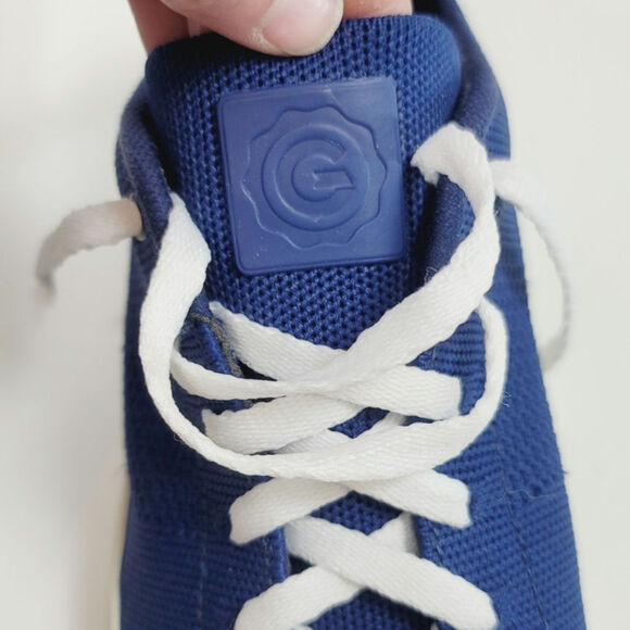 Greats Brooklyn The Royale Knit Lace Up Sneaker Shoes in Navy, sz 8 - Picture 11 of 16